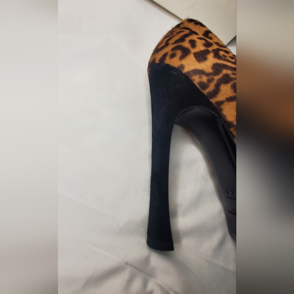 🔥HostPick🔥YSL-YvesSauntLaurent-40.5- pony hair animal print stilettos/pumps - - Picture 9 of 13